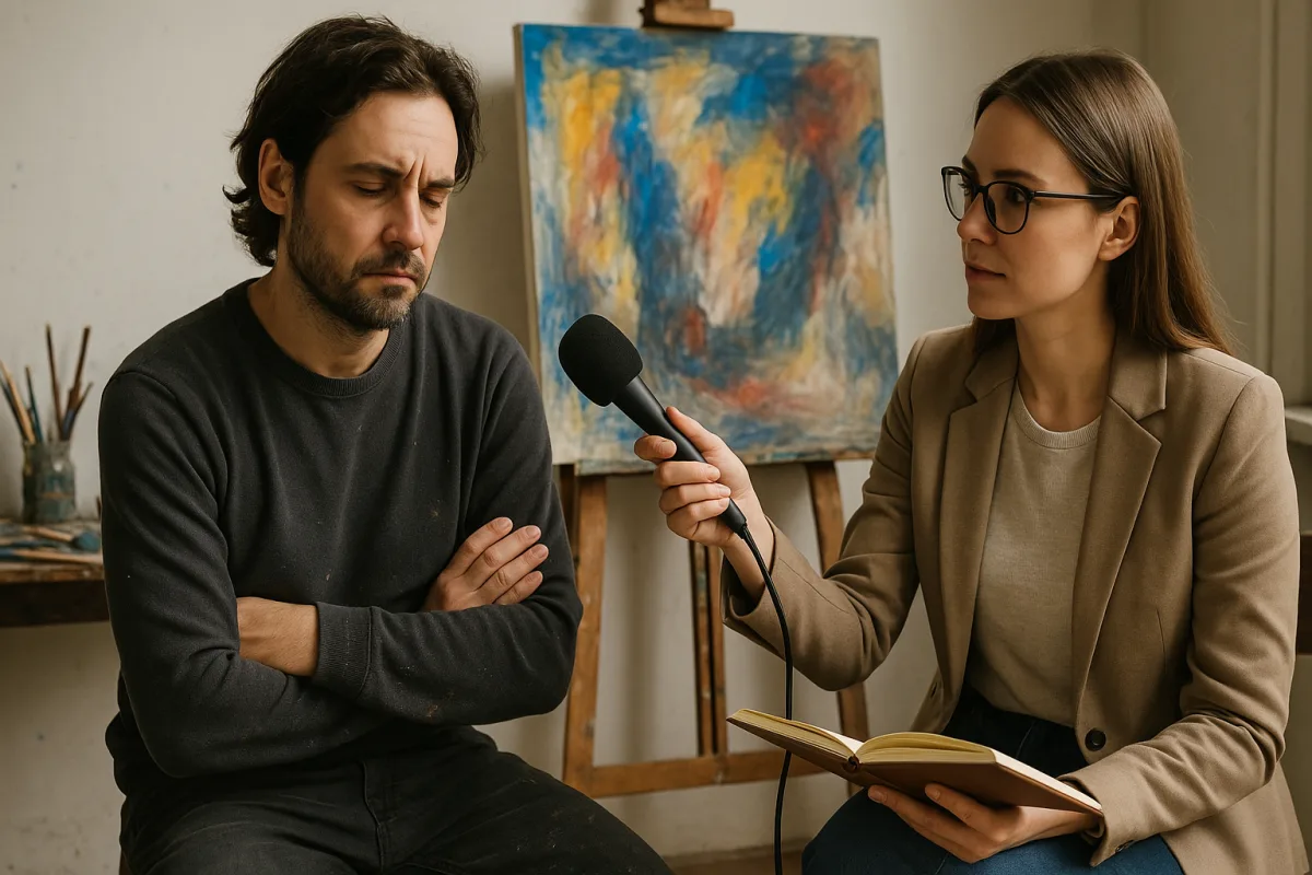 Come convincere un artista riservato a raccontarsi davvero? La tecnica che funziona secondo gli addetti ai lavori