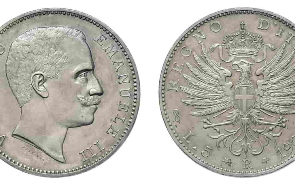 5 lire 1901 moneta