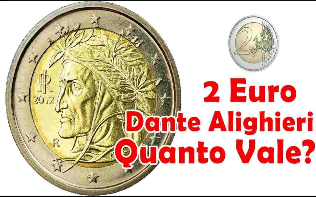 2 euro Dante